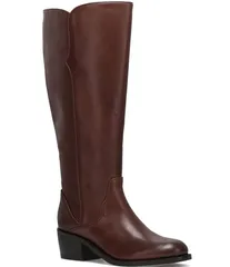 フライ レディース シューズ ブーツ・レインブーツ トール レザー Frye Carson 2 Piping Leather Tall Bootsaddleのサムネイル