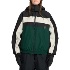 ボルコム レディース アウター ジャケット・ブルゾン ジャケット Volcom DLM Jacket Womens Black Green ブラックのサムネイル