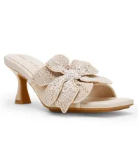 アンクライン レディース シューズ サンダル フラワー柄 刺繍 フラワー Anne Klein Womens Julia Floral Embroidered Slide Dressandals Boのサムネイル