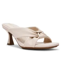 アンクライン レディース シューズ サンダル Anne Klein Womens Jezebel Square Toe Dressandals Ivory アイボリーのサムネイル
