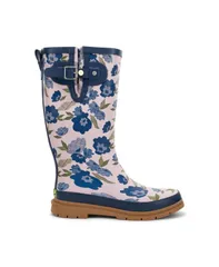 ウエスタンチーフ レディース シューズ ブーツ・レインブーツ トール Western Chief Womens Bold Blossoms Tall Rain Boot Lilac ライラックのサムネイル