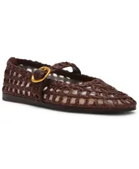 スティーブ マデン レディース シューズ パンプス Steve Madden Womens Melody Raffia Mary Jane Flats Brown Raffia ブラウンのサムネイル