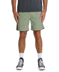 クイックシルバー メンズ ボトムス ハーフパンツ・ショーツ ショートパンツ Quiksilver Mens Taxer Cord PullOn Shorts Lily padのサムネイル