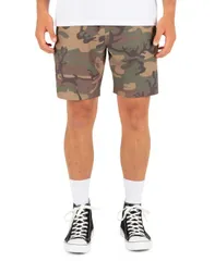 ハーレー メンズ ボトムス ハーフパンツ・ショーツ ショートパンツ Hurley Mens Phantom PullOn Walk Shorts Olive オリーブのサムネイル