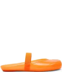 スティーブ マデン レディース シューズ パンプス Steve Madden Cova Jelly Splitoe Mules Orange オレンジのサムネイル