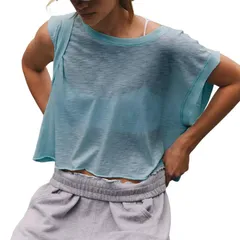 フリーピープル レディース トップス Tシャツ FP Movement My Time TShirt Womens Riptideのサムネイル