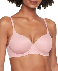 ワーナーズ レディース トップス Tシャツ Warners Womens Cloud 9 Easy Size Underwire TShirt Bra1051A Blush ブラッシュのサムネイル