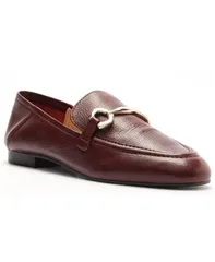 アレッツォ レディース シューズ パンプス ローファー Arezzo Womens Emma Slip On Loafers Fresh Ruby ルビーのサムネイル