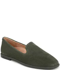 バイオニック レディース シューズ パンプスエード ローファー Vionic Willa 20 Suede Slip On Loafers Olive Moss オリーブのサムネイル