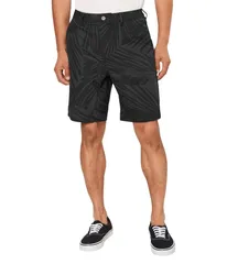 クイックシルバー メンズ ボトムス ハーフパンツ・ショーツ プリント ショートパンツ Quiksilveriviera Print Hybrid Shorts Black ブラックのサムネイル