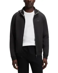 ヒューゴボス メンズ アウター パーカー・スウェット シャツ ロゴ Hugo Bossense Logo Hooded Sweatshirt Black ブラックのサムネイル
