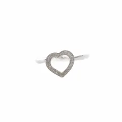 スタージュエリー STAR JEWELRY 指輪 ハートリング K18WG 0.0.4ct ホワイトゴールドのサムネイル