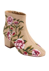 コンフォートビュー レディース シューズ ブーツ・レインブーツ Comfortview The Sidney Bootie Women BEIGEMBROIDERY ベージュのサムネイル