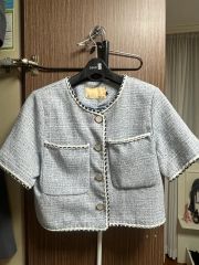 アトリエナイン 半袖ツイードのサムネイル