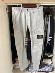 正規品 STONE ISLAND ストーンアイランド カーゴ パンツ グレー 30のサムネイル