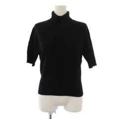 ジルサンダー JIL SANDER ニット セーター 半袖 ハイネック 34 黒 /BMのサムネイル