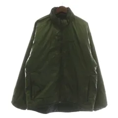 マーモット MARMOT 中綿ジャケット ブルゾン アウター ナイロン ジップアップ ロゴ 刺繍 M 緑 グリーン /MW ■GY11 ▲Hのサムネイル