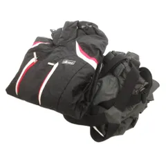エレッセ ellesse セットアップ 上下 スキーウェア ウィンタースポーツ ウィンドブレーカー パンツ 中綿 ロゴ L  黒 ブラック /FFのサムネイル
