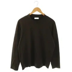 バーニーズニューヨーク BARNEYS NEW YORK モックネックカットソー コットン L ブラウン /CX ■OSのサムネイル