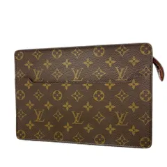 ルイ・ヴィトン(Louis Vuitton) ルイ・ヴィトン クラッチバッグ モノグラム ポシェットオム M51795 ブラウンメンズのサムネイル