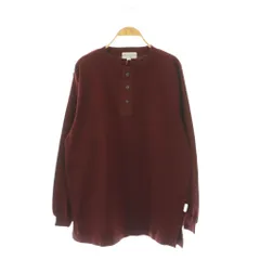 ピエールカルダン Pierre Cardin EspaceSport カットソー 長袖 ヘンリーネック M ボルドー /DO ■GY60のサムネイル
