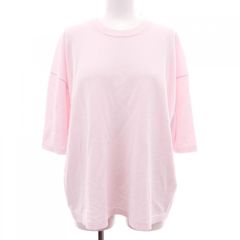 ATON エイトン サマーニット 半袖ニット コットン 鹿の子 アイボリー