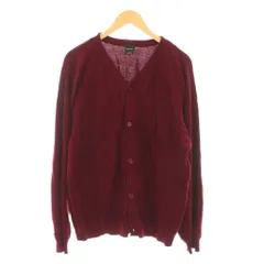 ハフ HUF FR2 カーディガン ニット Vネック 長袖 L ボルドー /YMのサムネイル