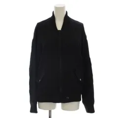 プラステ PLST ジャケット ブルゾン 上着 S 黒 ブラック 長袖 リブ襟 フロントジップ /LPのサムネイル
