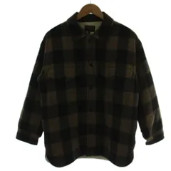 ペンドルトン PENDLETON CPOジャケット 上着 F 茶 ブラウン 黒 ブラック 長袖 ボア 9575-8301 /GG ■ECD003のサムネイル