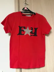 ファンシークラブ 半袖 FY ヒョウ柄 レオパード Tシャツ (RED)のサムネイル