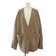 シンゾーン Shinzone 25AW WOOL KNIT ZIP CARDIGAN ニット カーディガン 長袖 ジップアップ ウール F ベージュ 25AMSNI07 /BMのサムネイル