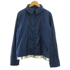 ズッカ zucca リップストップジャケット ブルゾン 上着 M ネイビー 紺 無地 長袖 裾切り替え ZU83-FC269 /PP ■ECE004のサムネイル