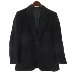 ニナリッチ NINA RICCI テーラード ジャケット シングル ベビーラマ ネイビー ■GY99のサムネイル
