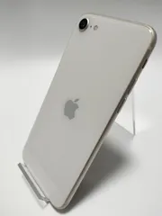 iPhoneSE3 128GB SIMフリー バッテリー86％  整備保証付き 本体 中古 スターライト やや傷や汚れありのサムネイル