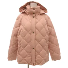 ゴールデンベア GOLDEN BEAR ダウンジャケット パーカー L キルティング ジップアップ スナップボタン ピンク /KB ■GY99のサムネイル