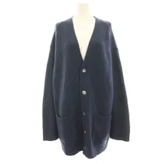 ギャルリーヴィー GALERIE VIE トゥモローランド 19AW ファインウール Vネック ロングカーディガン 長袖 S 紺 ネイビー 23029402101 /HNのサムネイル