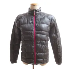 エーグル AIGLE 美品 ダウンジャケット M 黒 ブラック スタンドカラー キルティング /SJのサムネイル