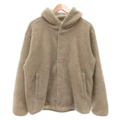 アーバンリサーチ ドアーズ URBAN RESEARCH DOORS フリースジャケット ボア 上着 38 灰色 グレー 長袖 フード付き ボタンフロント /SCのサムネイル