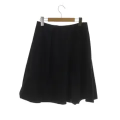 フィガロ パリ FIGARO Paris タックミディフレアスカート スカート 38 紺 ネイビー /AG ■OSのサムネイル