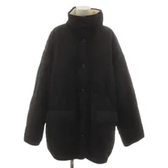 フリークスストア FREAKS STORE extreme cold weather エクストリームコールドウェザーキルティングジャケット ダウンジャケット F 黒 ブラック ハイネック ボア /RRのサムネイル