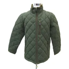 エーグル AIGLE キルティングジャケット L カーキ スタンドカラー ジップアップ 8504-37417 /YS11 ■GY61のサムネイル