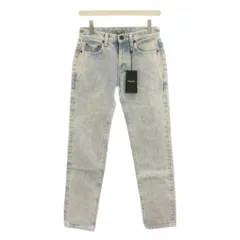 サンローラン パリ SAINT LAURENT PARIS 21年製 デニムパンツ ジーンズ ウォッシュ加工 W24 ライトブルー /YM ■GY19のサムネイル