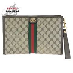 美品 バレンシアガ ザ ハッカープロジェクト シェリーライン BALENCIAGA GUCCI 680382 クラッチバッグ セカンドバッグ メンズ 602687【中古】のサムネイル