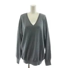 ステラマッカートニー STELLA McCARTNEY ニット セーター 長袖 Vネック ウール アルパカ混 38 水色 ライトブルー /AN66のサムネイル