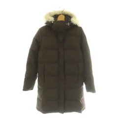 エルエルビーン L.L.BEAN ダウンコート アウター フェイクファー XS PET ブラウン /CX ■ECD003のサムネイル