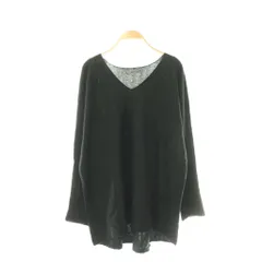 ヴィンス VINCE ウールカシミヤディープVネックニット カットソー 長袖 S チャコールグレー /DO ■OSのサムネイル