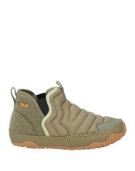 テバ レディース シューズ ブーツ・レインブーツ ショートブーツ TEVA Military Green グリーン