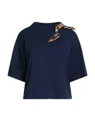 ヘルノ レディース トップス Tシャツ HERNO Navy ネイビーのサムネイル