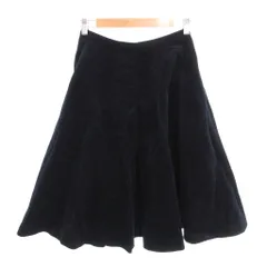 スティーブンアラン Steven Alan 美品 フレアスカート コーデュロイ ミドル丈 M 紺 ネイビー /SJ ■GY06のサムネイル