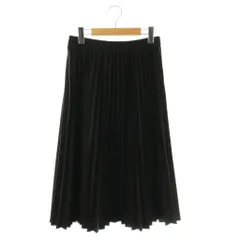 バレンシアガ BALENCIAGA プリーツスカート ロング 34 黒 ブラック /SS ■OS ■OHのサムネイル